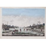 Jahreszeiten - Niederlande - Winter - "Hyver. Vue de Santuliet de Hollande".