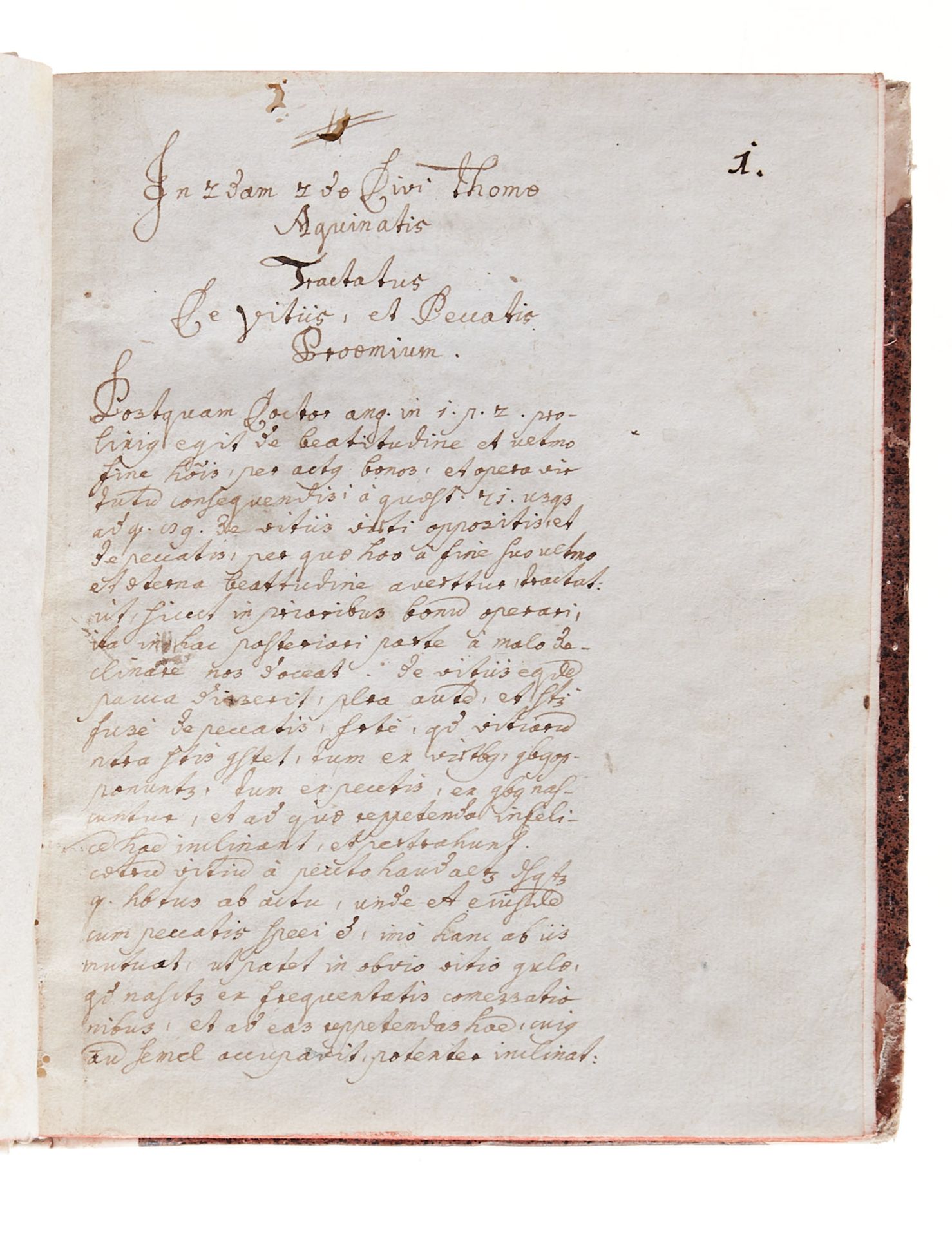 Freising  Theologisches Manuskript - von Johann Baptist Reithoffer, Schüler der - Bild 3 aus 4