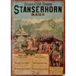 Plakate Stans - "Stansstad-Stans Stanserhorn Bahn".