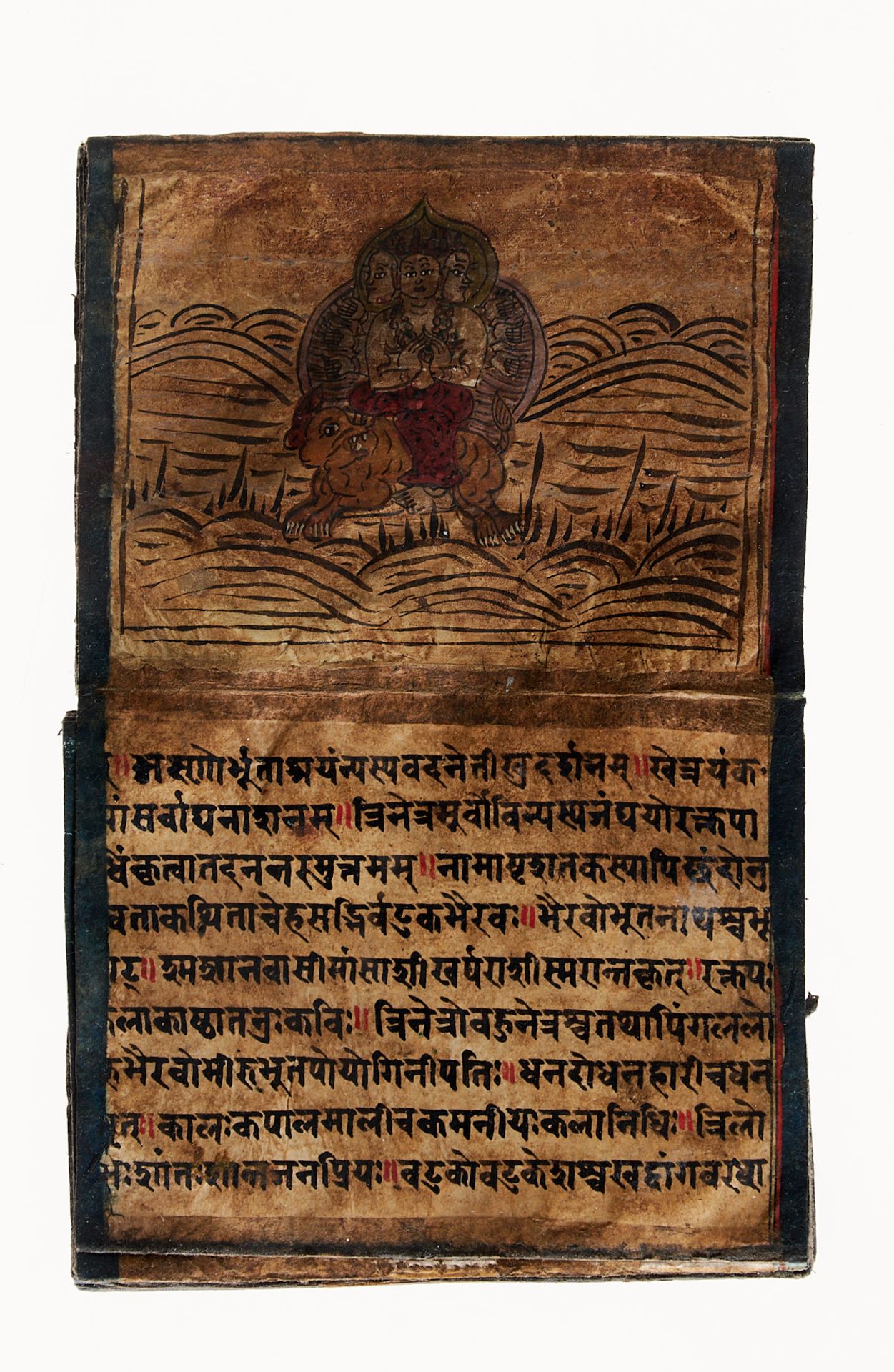 Buddhistische Handschriften. - Wohl Tibet, 1. Hälfte 20. Jahrhundert. - Image 6 of 8