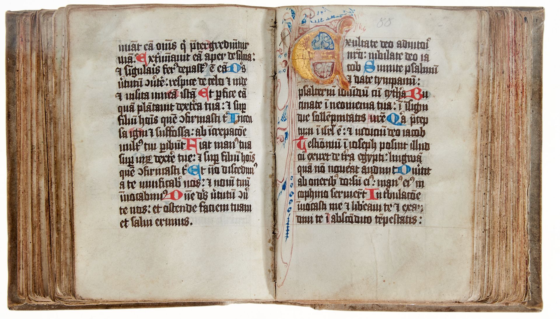 Psalter - Lateinische Handschrift auf Pergament. - Image 9 of 19