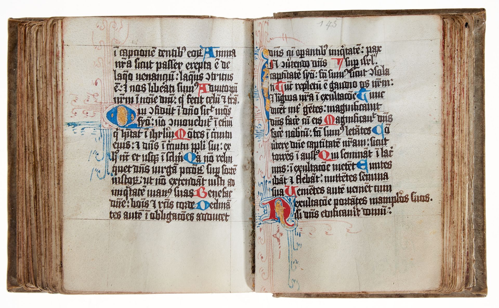 Psalter - Lateinische Handschrift auf Pergament. - Image 15 of 19