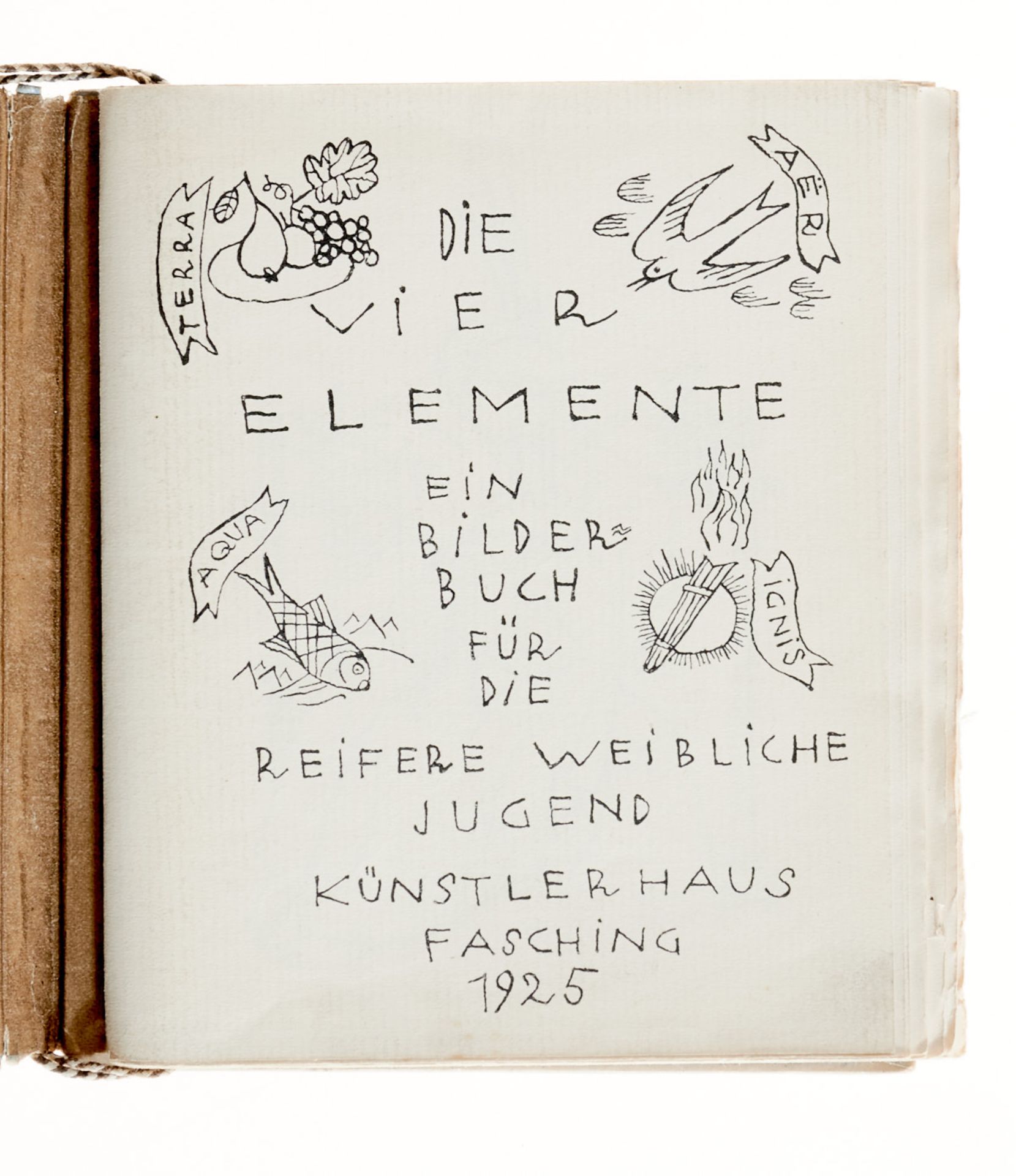 Künstlerhaus Wien - Die vier Elemente. Ein Bilderbuch für die reifere weibliche Jugend. - Bild 3 aus 4