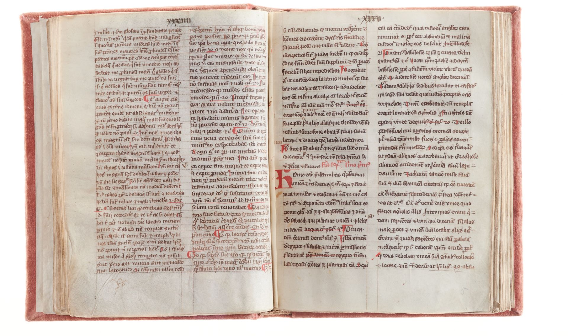 Es fehlen das letzte Bl. des Registers, fol. 99, 107 und 133; zwischen fol. 34 und 35 wurde - Image 4 of 9