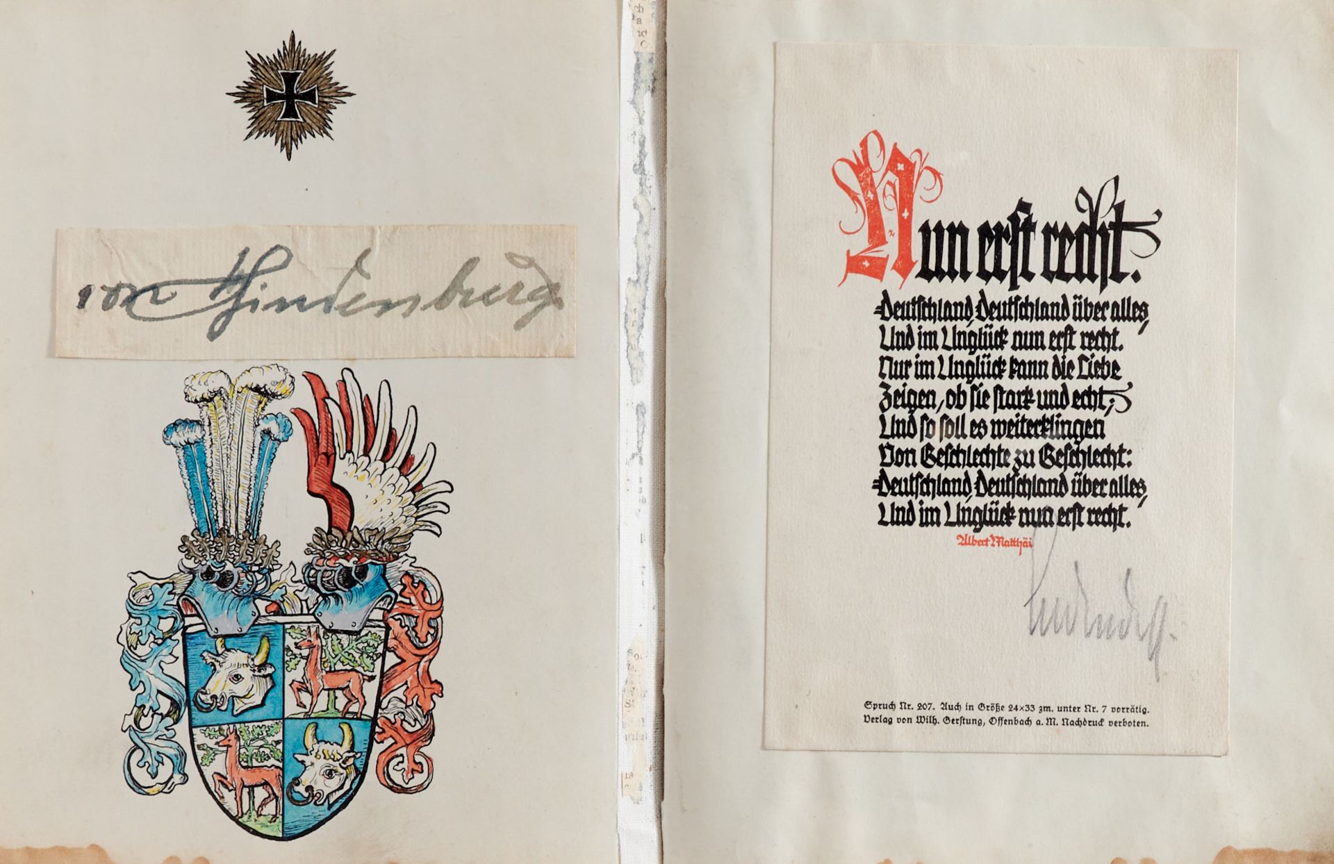 Ritterschaft des Ordens "Pour le Mérite" - "Führer und Helden" (Rückentitel). Album mit ca. mehreren - Bild 2 aus 7