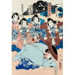 Ostasien - Japan - Utagawa, Kunisada (Toyokuni III) (Edo 1786-1865 ebda.),