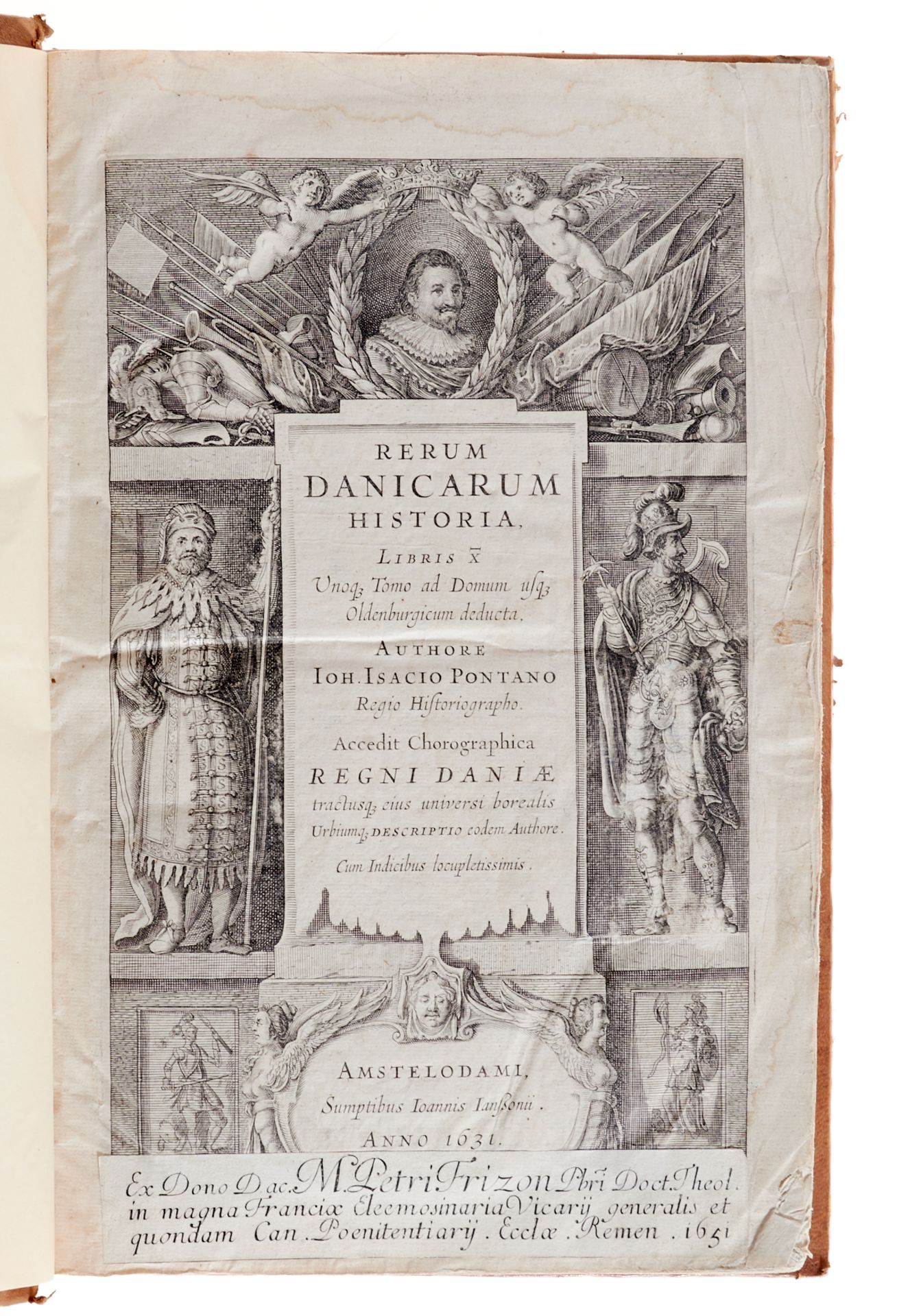 Skandinavien - Dänemark - Pontanus, J. J., Rerum Danicarum historia, libris X unoque tomo ad - Bild 2 aus 2