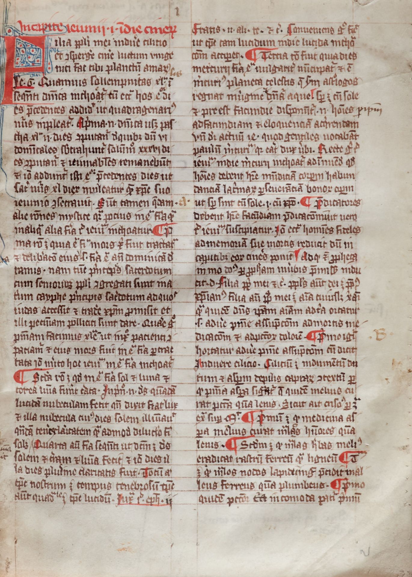 Es fehlen das letzte Bl. des Registers, fol. 99, 107 und 133; zwischen fol. 34 und 35 wurde - Image 2 of 9