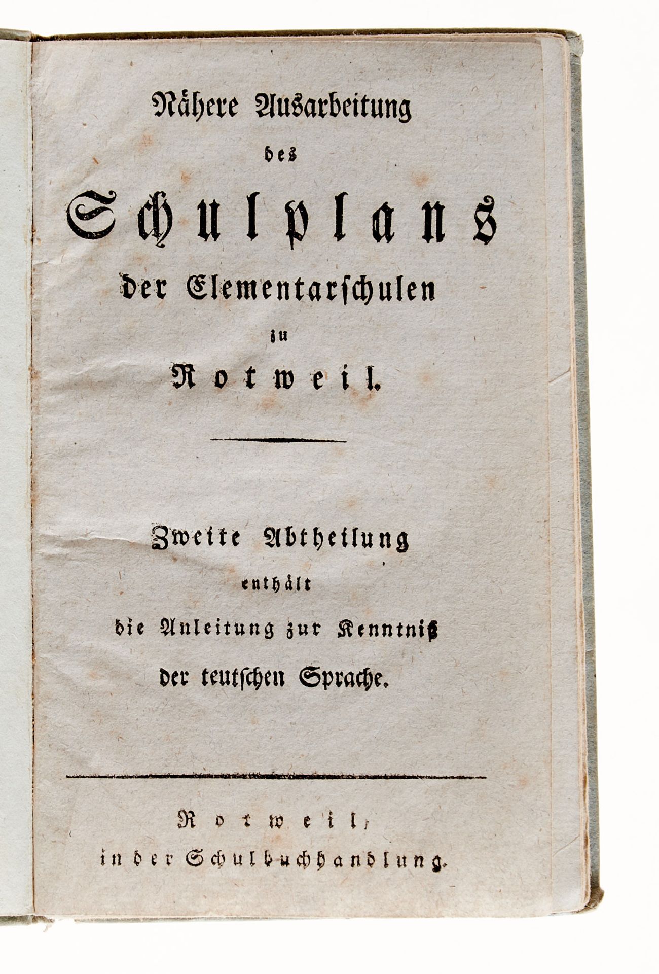 Spiegel mit Besitzeintrag "Heinrich Meßmer Schullehrer in Schneidheim", etw. fleckig. premium 28% - Image 2 of 2