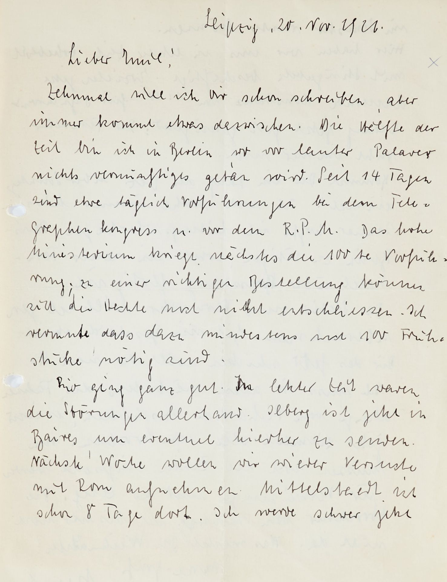 Leichte bis mäßige Altersspuren. Siehe Abbildung.Collection of around 40 letters and 20 - Image 4 of 6