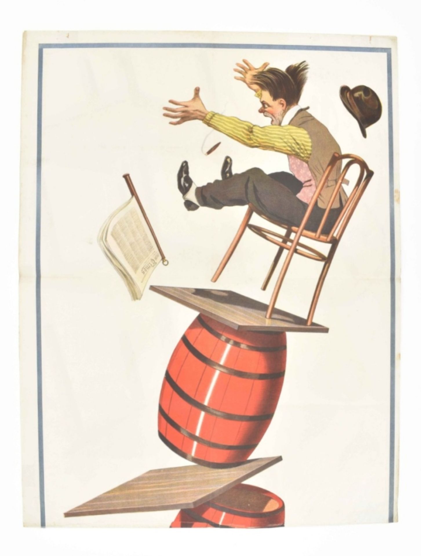 [Clowns/Acrobatics] W. Merwill. Comedian Friedländer, Hamburg, 1910 - Image 2 of 6