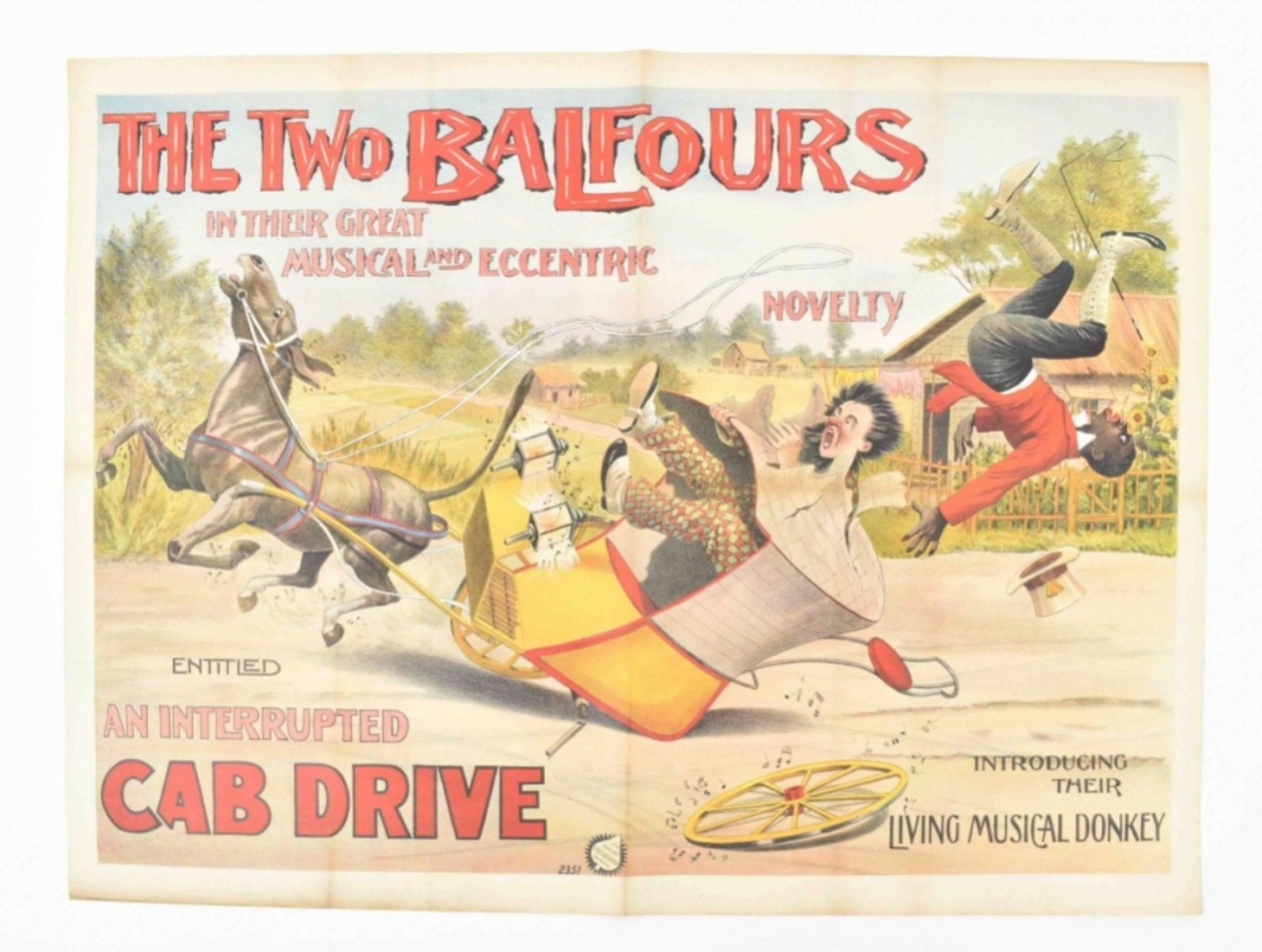 [Clowns] The two Balfours in their great musical and eccentric novelty. Friedländer, Hamburg, 1903