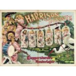 [Entertainment] Harrison Sextett Klapperstorchs Musterlager. All female group act. Friedländer, 1897