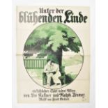 [Entertainment] Unter der blühenden Linde. [...] Leo Kastner und Ralph Tesmar. Friedländer, 1915