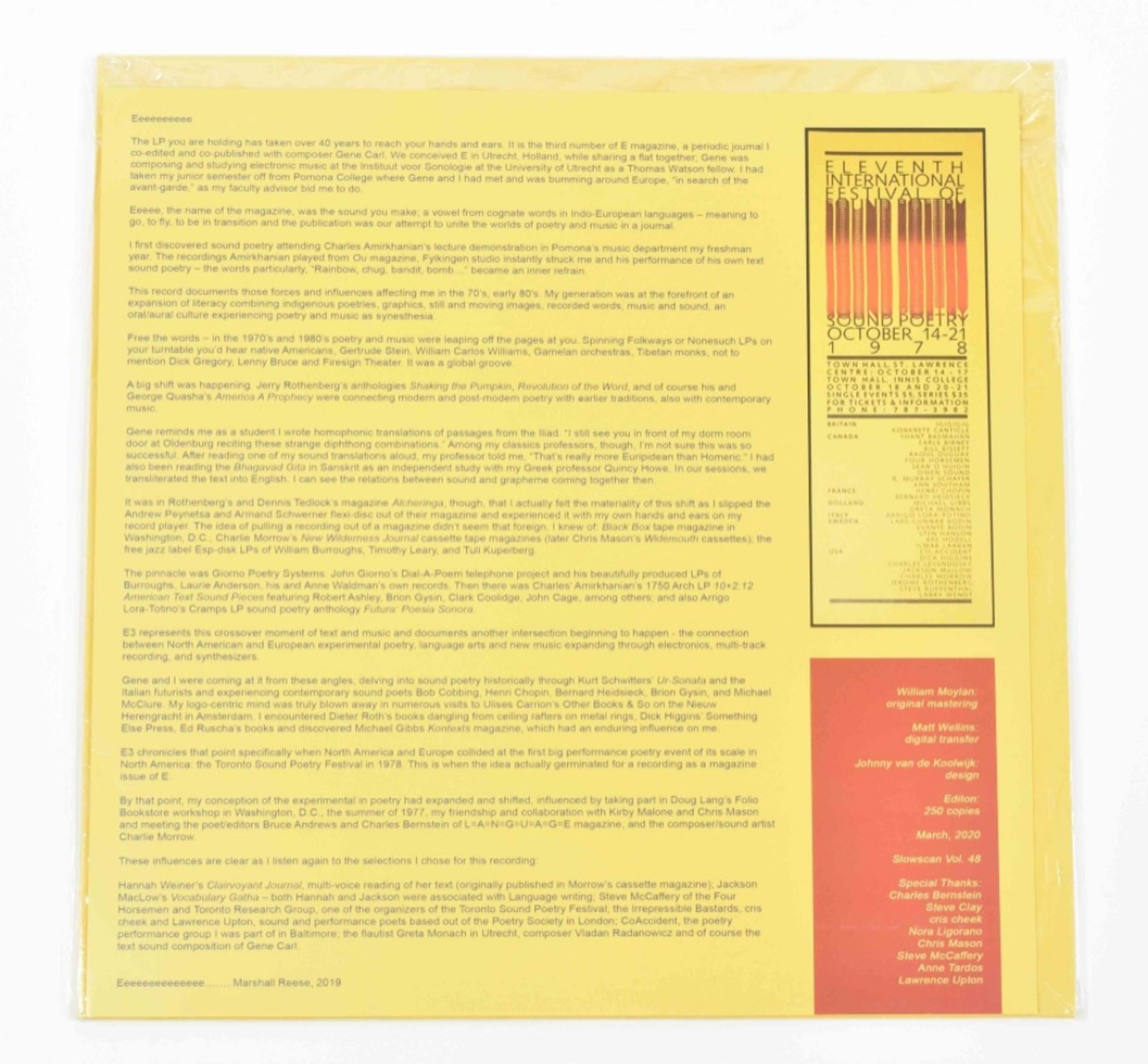 [Fluxus] Vinyl by George Brecht, Joe Jones, Jackson Mac Low and Willem de Ridder - Bild 5 aus 8