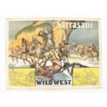 [Entertainment] Circus Sarrasani. Wild West Friedländer, Hamburg, 1912