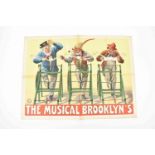 [Clowns] [Americana. Musical] The Musical Brooklyn's Friedländer, Hamburg, 1906