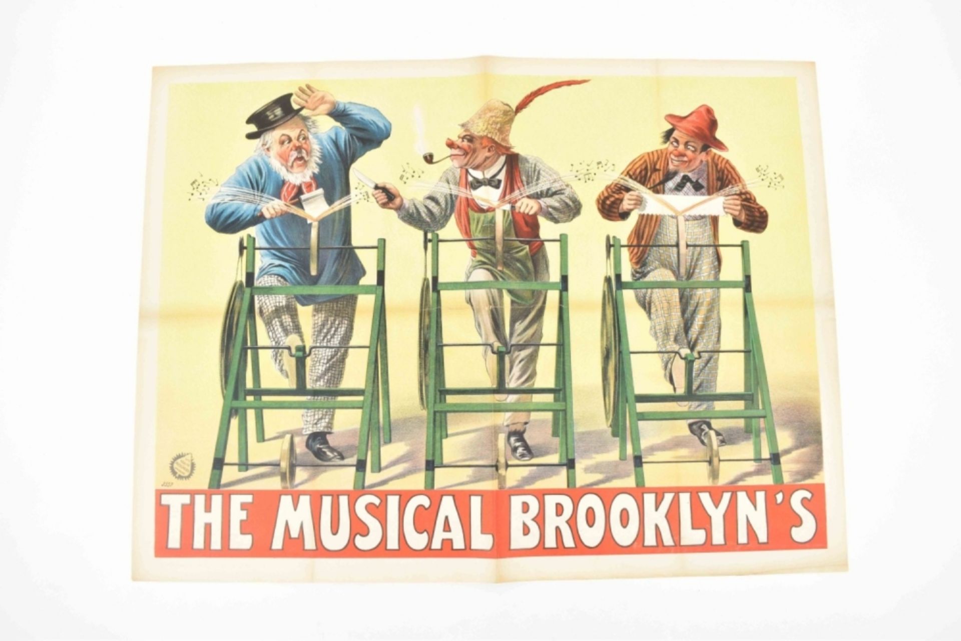 [Clowns] [Americana. Musical] The Musical Brooklyn's Friedländer, Hamburg, 1906