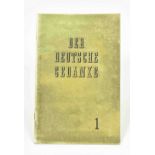 [Situationists] Der Deutsche Gedanke No.1: Organ der Situationistischen Internationale Mitteleuropa