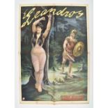 [Entertainment] Leandros In their wonderful combination act. Friedländer, Hamburg, 1908