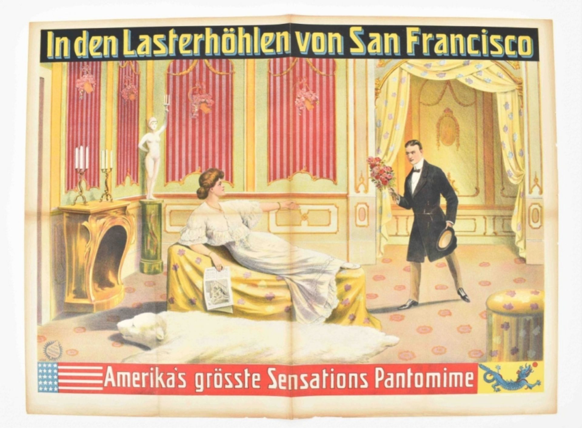 [Entertainment] [ Opium] In den Lasterhöhlen von San Francisco Friedländer, Hamburg, 1909