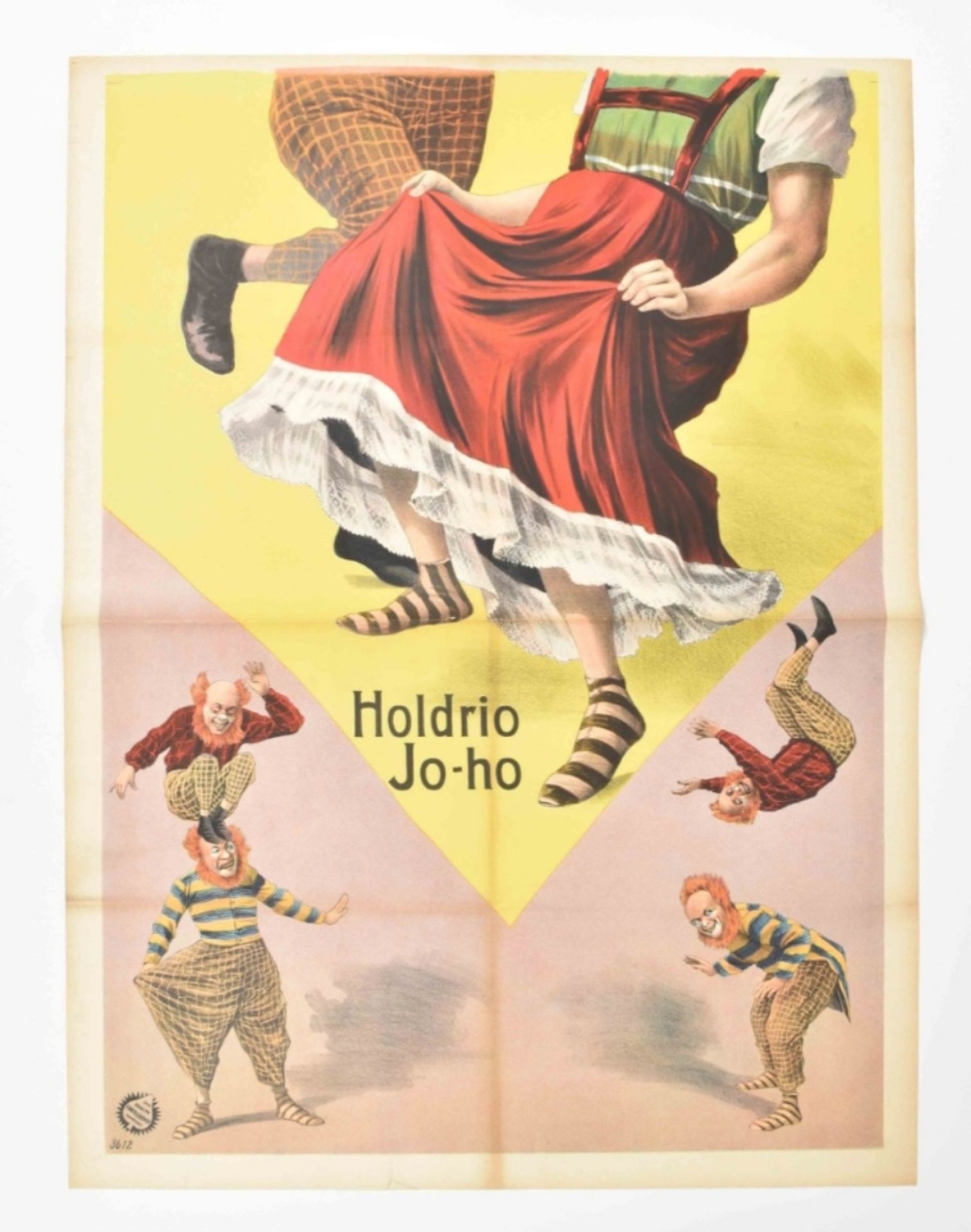 [Clowns/Acrobatics] The Tup's [...] acrobatic act. Friedländer, Hamburg, 1906 - Image 3 of 7