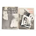 [Fluxus] Wolf Vostell, signed copy of Happening & Leben