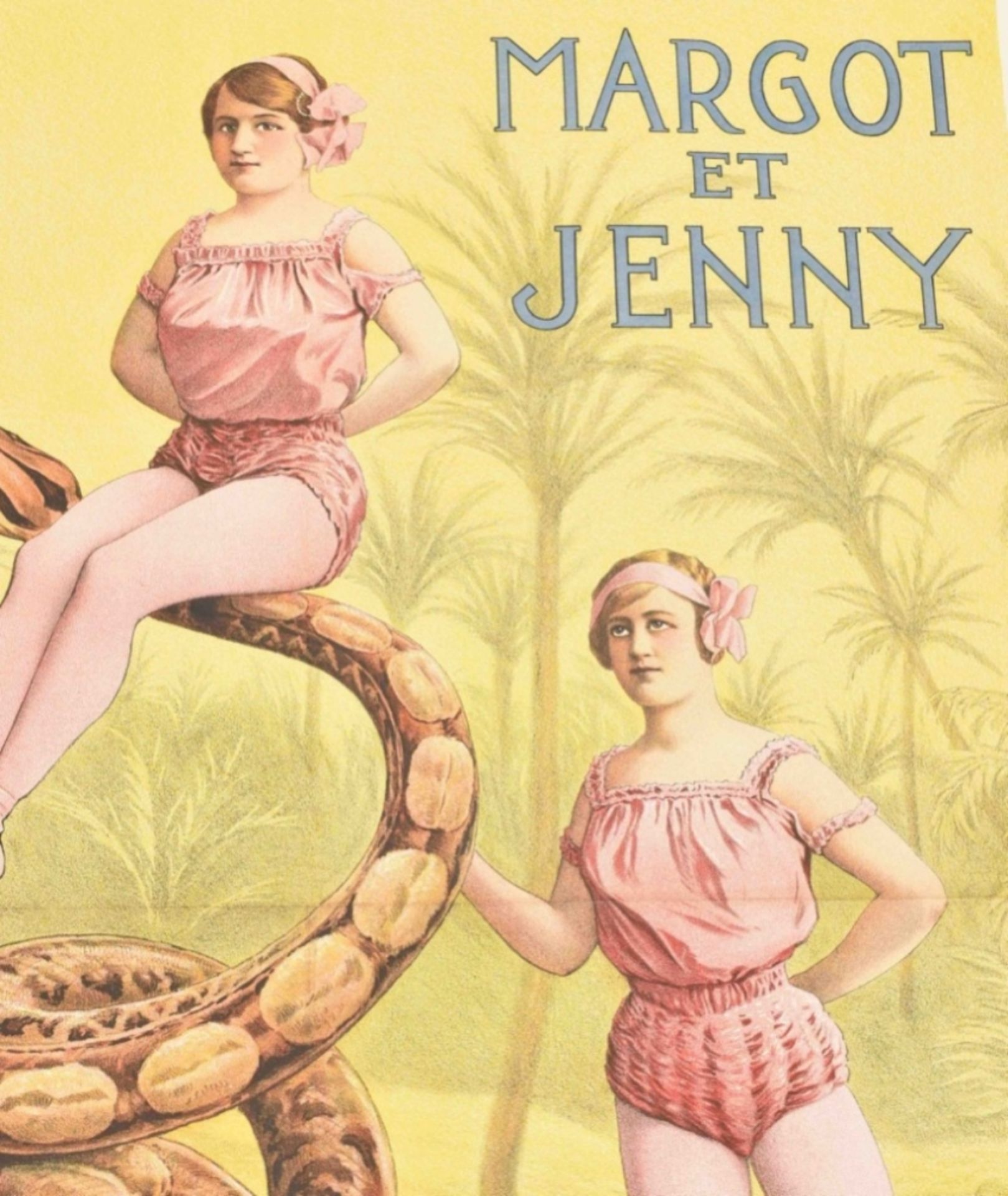 [Entertainment] [Snake-charming] Margot et Jenny Friedländer, Hamburg, 1913 - Bild 4 aus 4