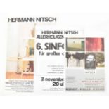 [Prints and Posters] Three exhibition posters by Herman Nitsch (1938-2022)