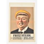 [Entertainment] Frits Steidl als Amandus Sumpfhuhn in bravo-dacapo. Friedländer, 1913