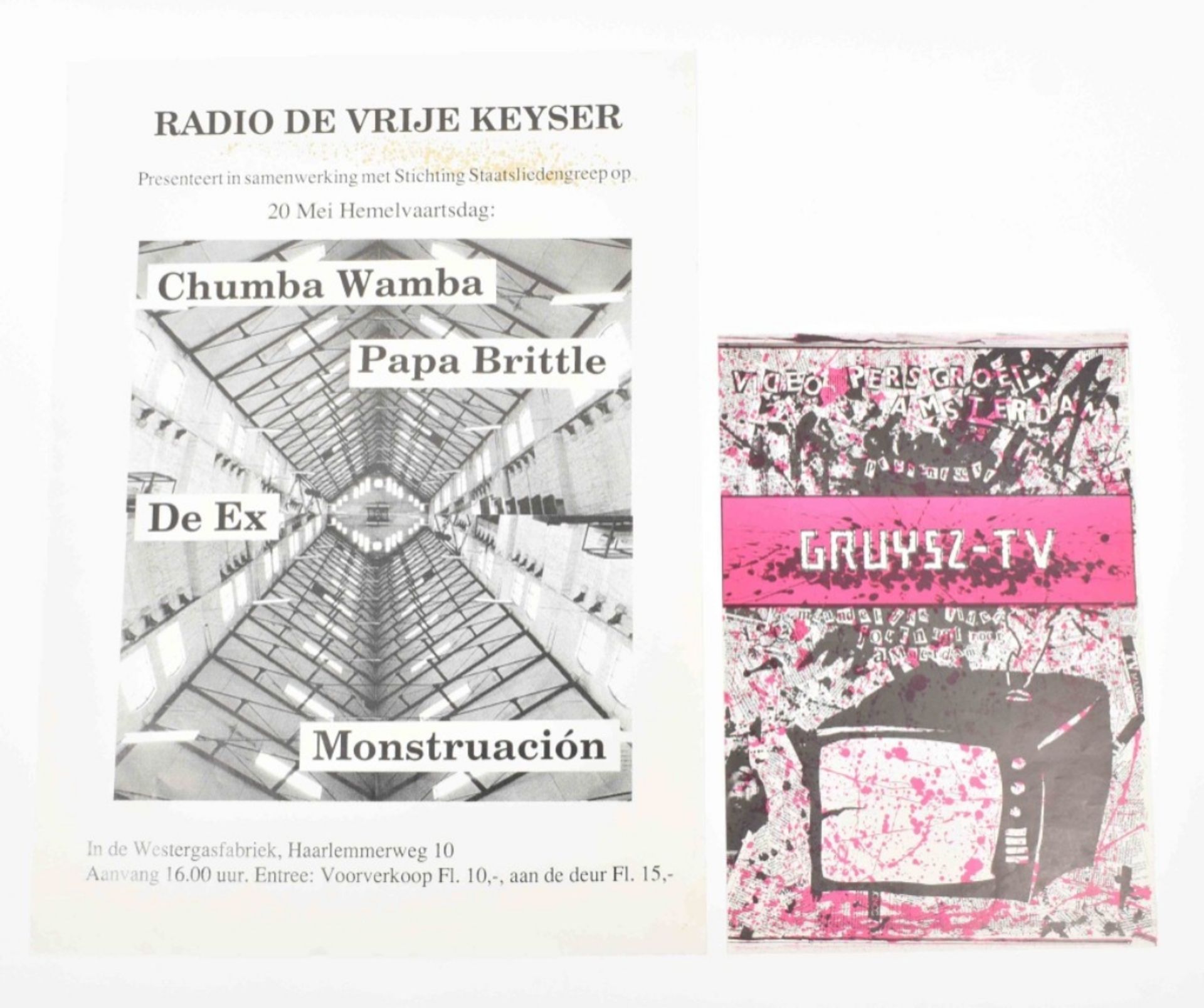 [Subculture] [Posters] Amsterdam underground radio and punk shows - Bild 5 aus 10