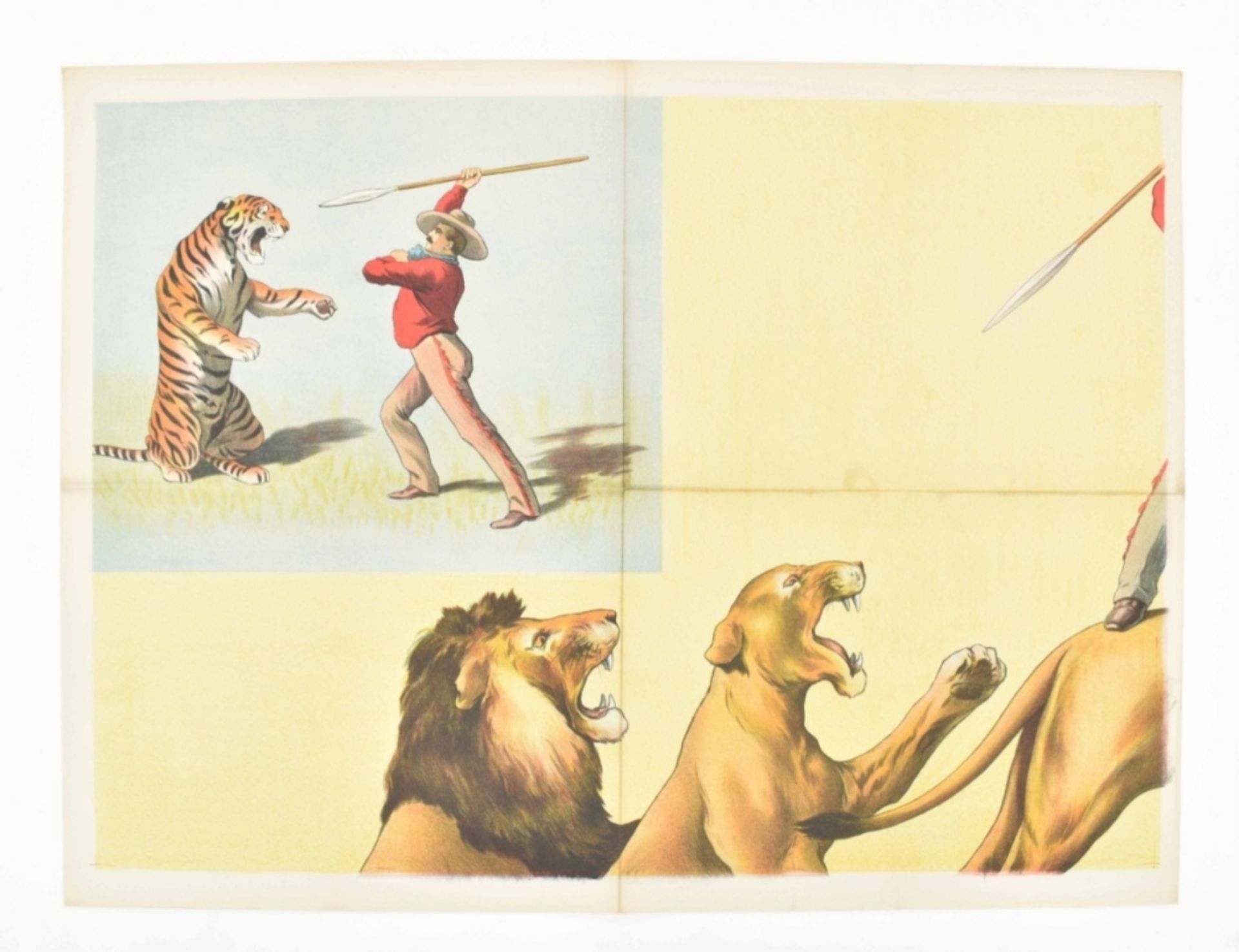 [Animal Dressage] [Various] Le combat avec le tigre et les lions Friedländer, 1913 - Bild 2 aus 10