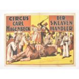 [Miscellaneous] [Slavery] Circus Hagenbeck. Der Sklavenhändler. Friedländer, Hamburg, 1919