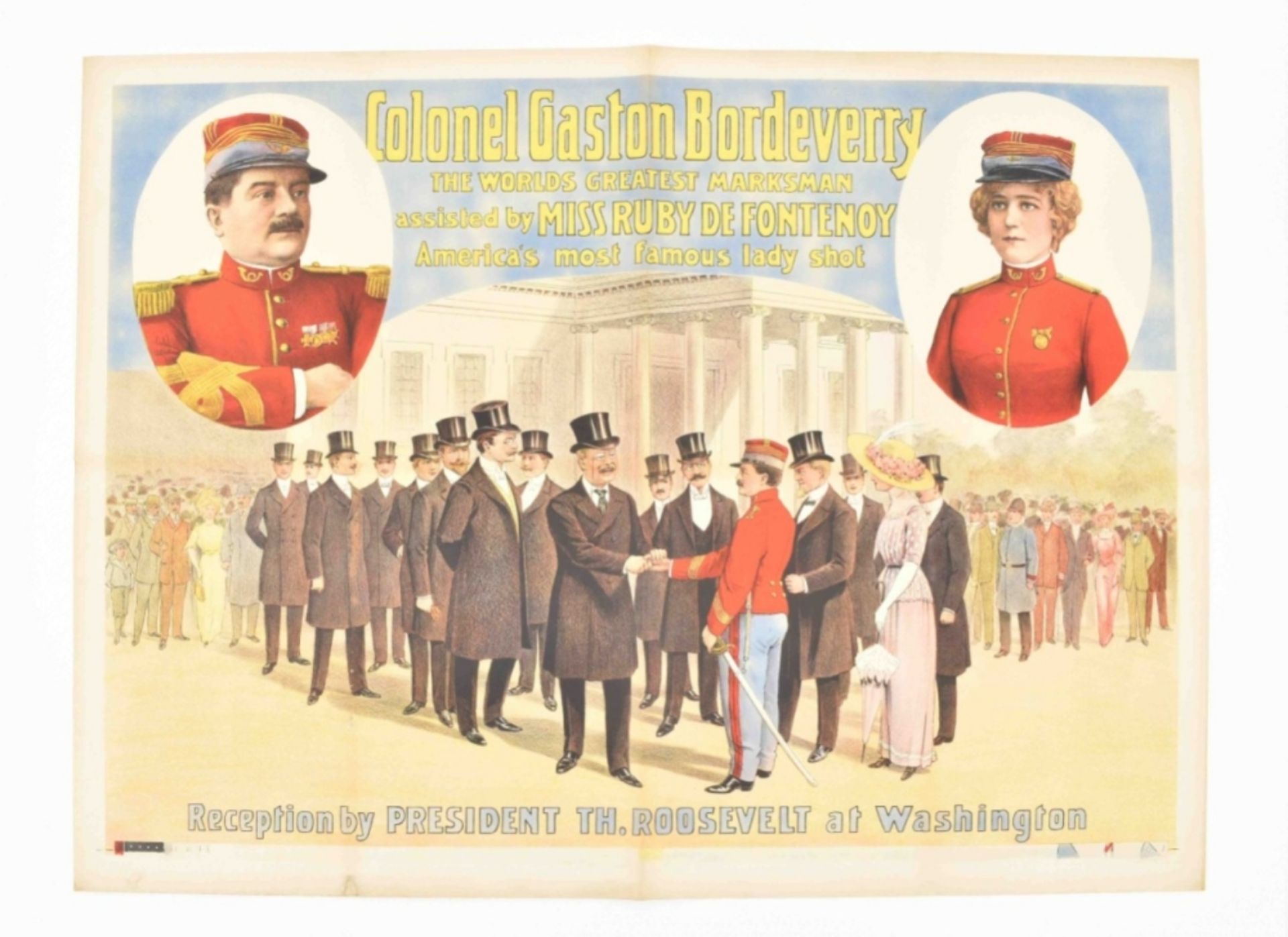 [Entertainment] Colonel Gaston Bordeverry. Friedländer, Hamburg, 1913