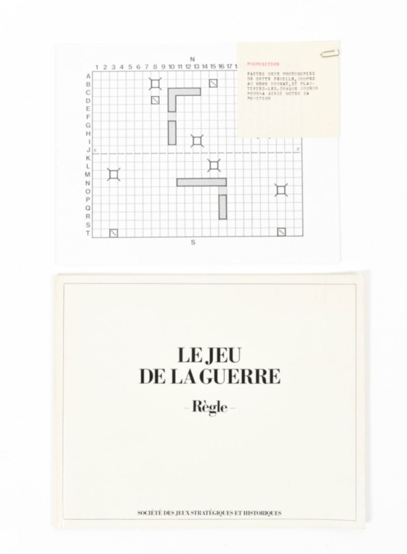 [Situationists] Guy Debord, Le Jeu de la Guerre (Board game), 1977 - Image 7 of 7