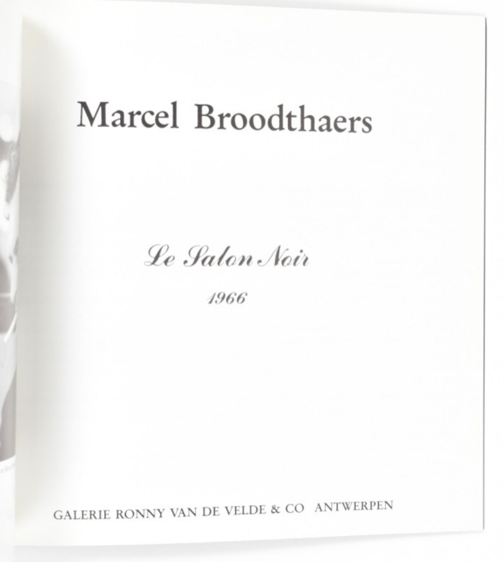 [s and 1970s] Marcel Broodthaers - Image 4 of 6