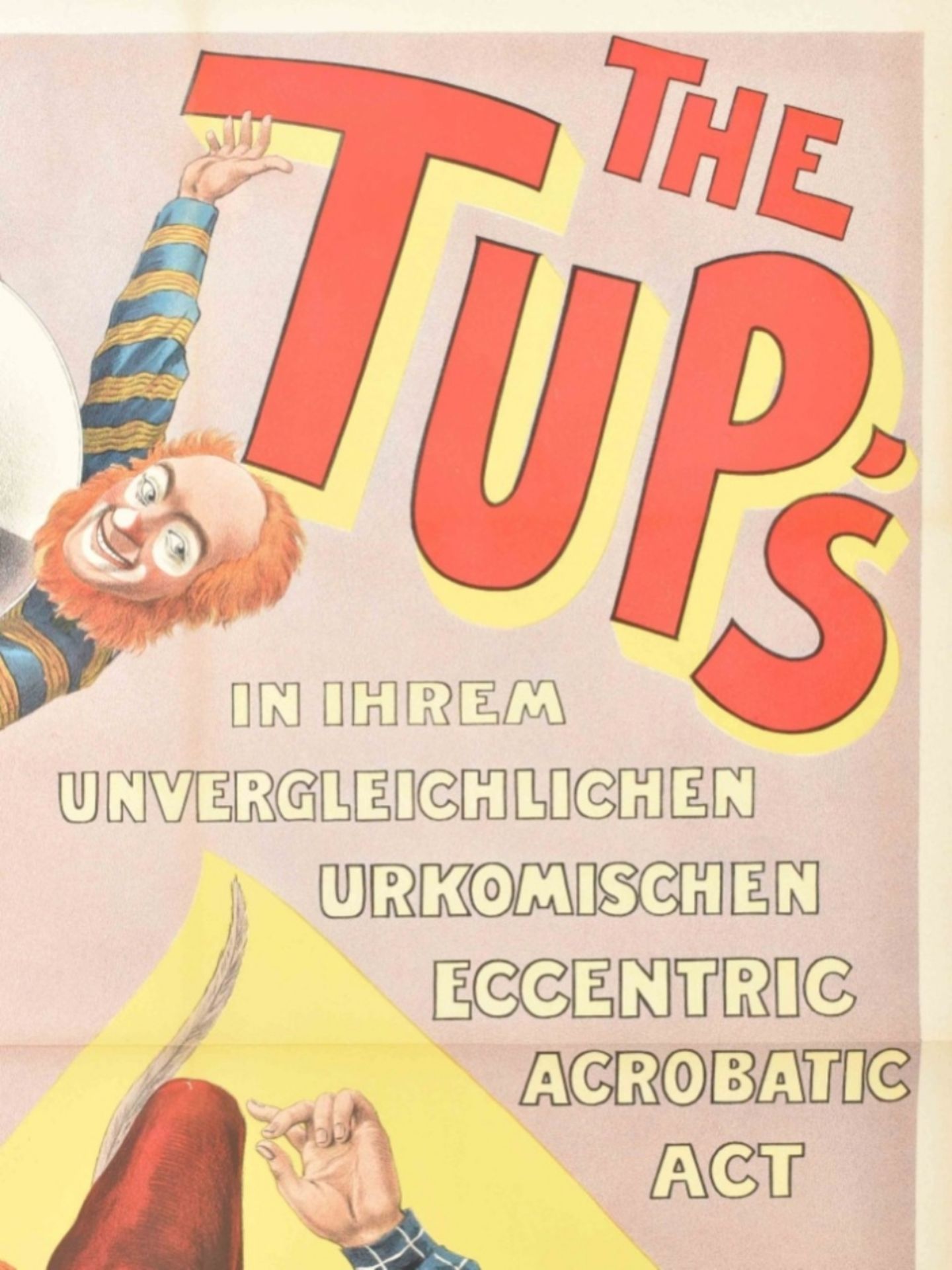 [Clowns/Acrobatics] The Tup's [...] acrobatic act. Friedländer, Hamburg, 1906 - Image 7 of 7