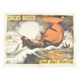 [Entertainment] [Water Show] Circus Busch. Auf der Hallig Friedländer, Hamburg, 1907