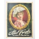 [Entertainment] [Theatre] Alice Taylor, the female William Tell Friedländer, Hamburg, 1904