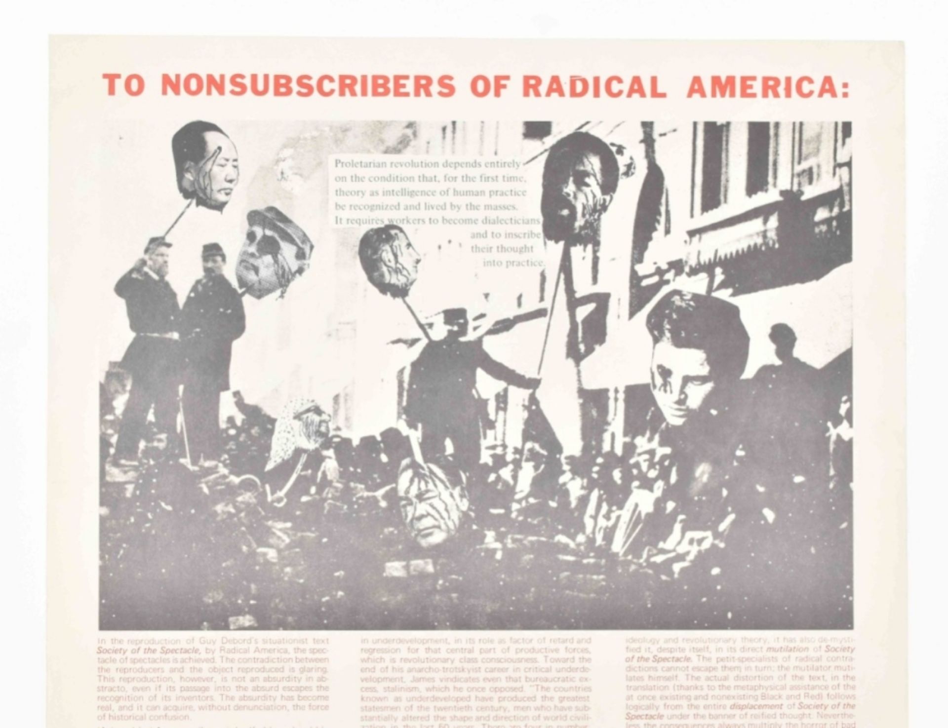 [Situationists] To Nonsubscribers of radical America - Image 3 of 4