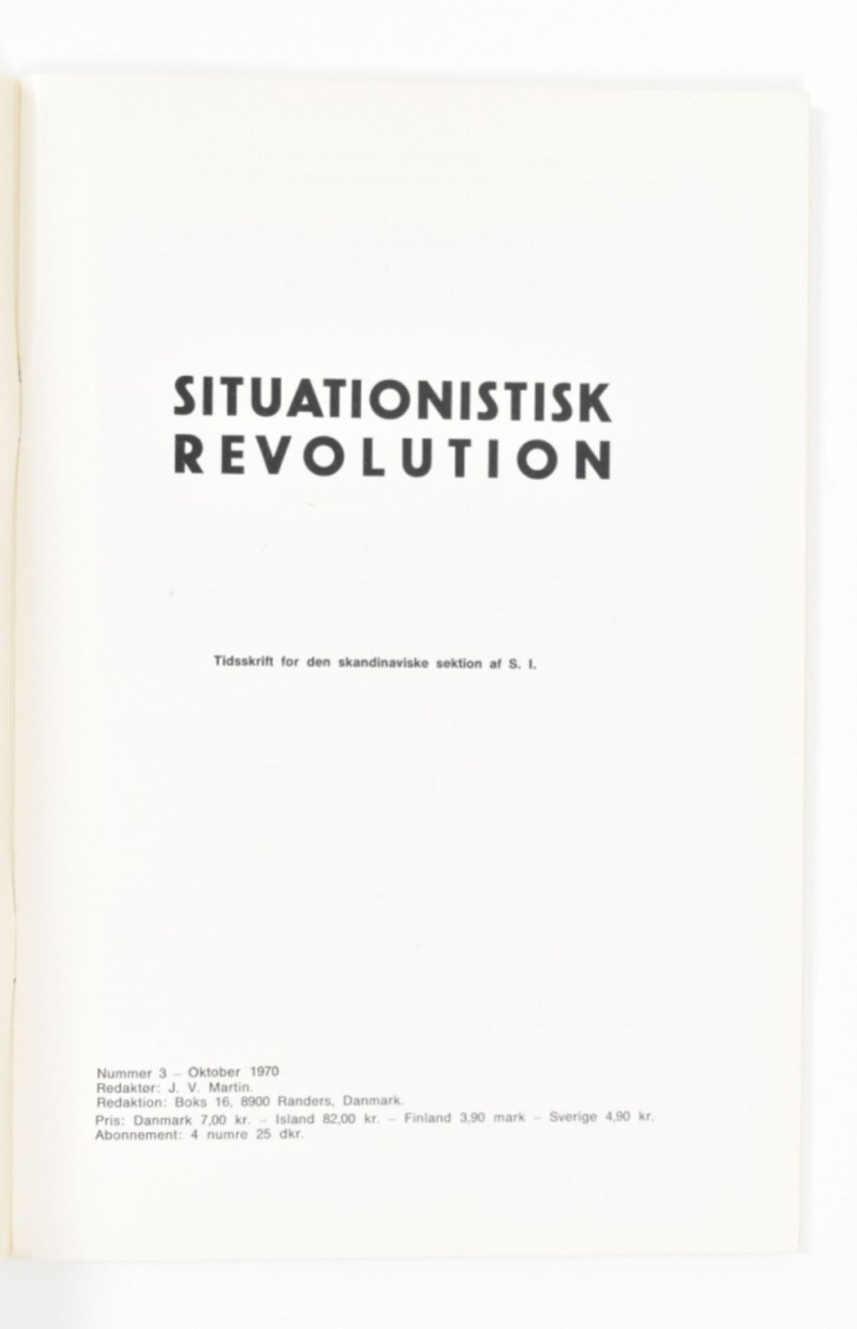 [Situationists] Situationisk Revolution 1 & 3 - Image 6 of 7