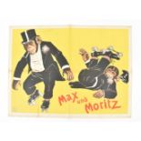 [Animal Dressage] [Monkeys] Max und Moritz Friedländer, Hamburg, 1911