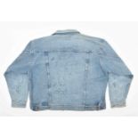 [s and up] Andy Warhol, signed jeans jacket