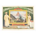 [Entertainment] Stradelli's original LandschaftsMoment plastik Motiv aus den Alpen. Friedländer 1903