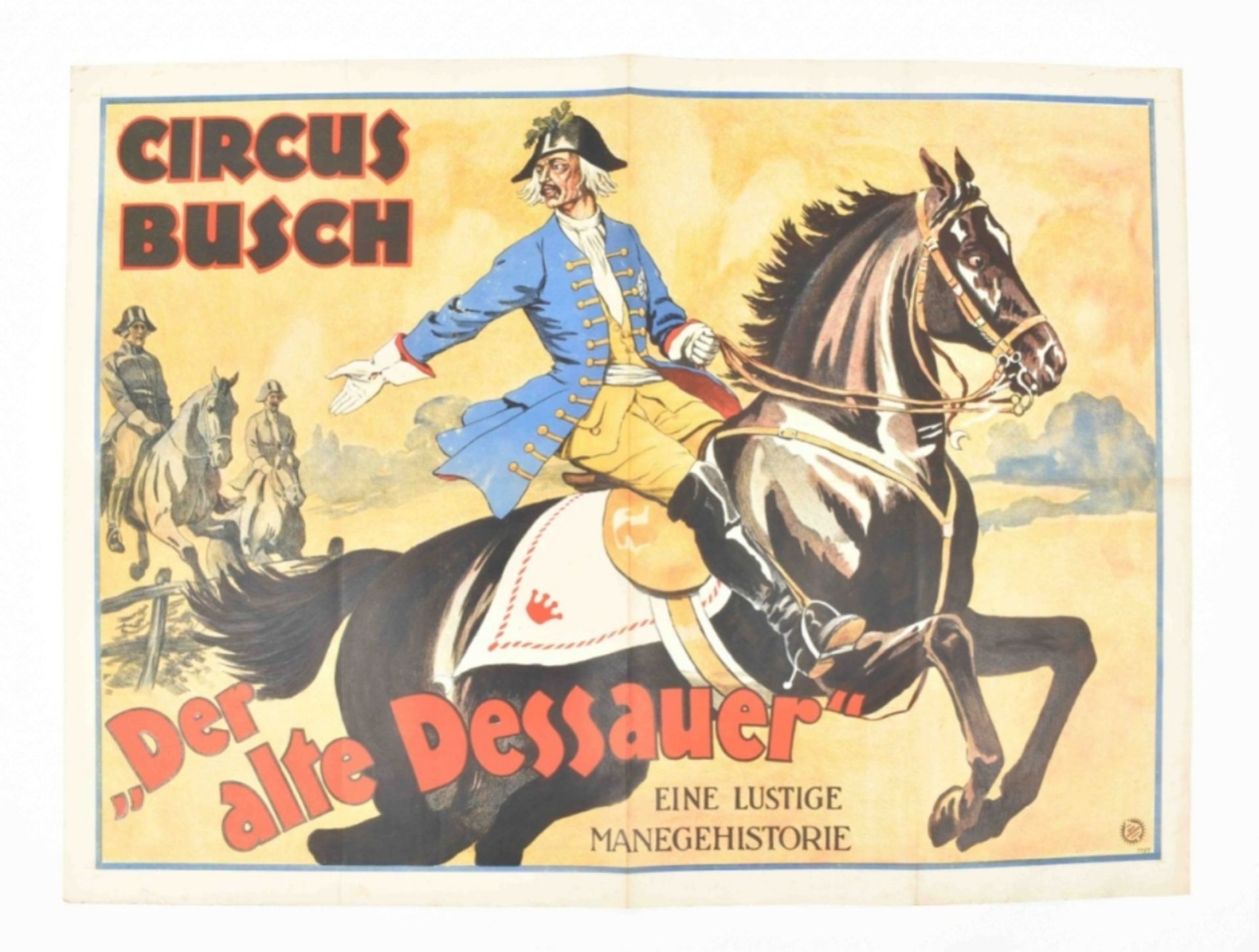 [Animal Dressage] Circus Busch. Der alte Dressauer. Ein lustige manegehistorie. Friedländer, 1925