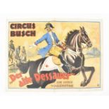 [Animal Dressage] Circus Busch. Der alte Dressauer. Ein lustige manegehistorie. Friedländer, 1925