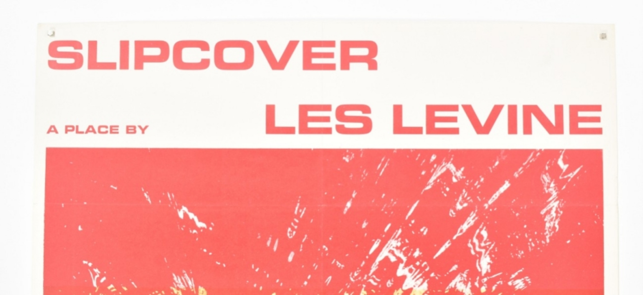 [Ephemera] Les Levine, Slipcover a place by Les Levine - Image 2 of 5