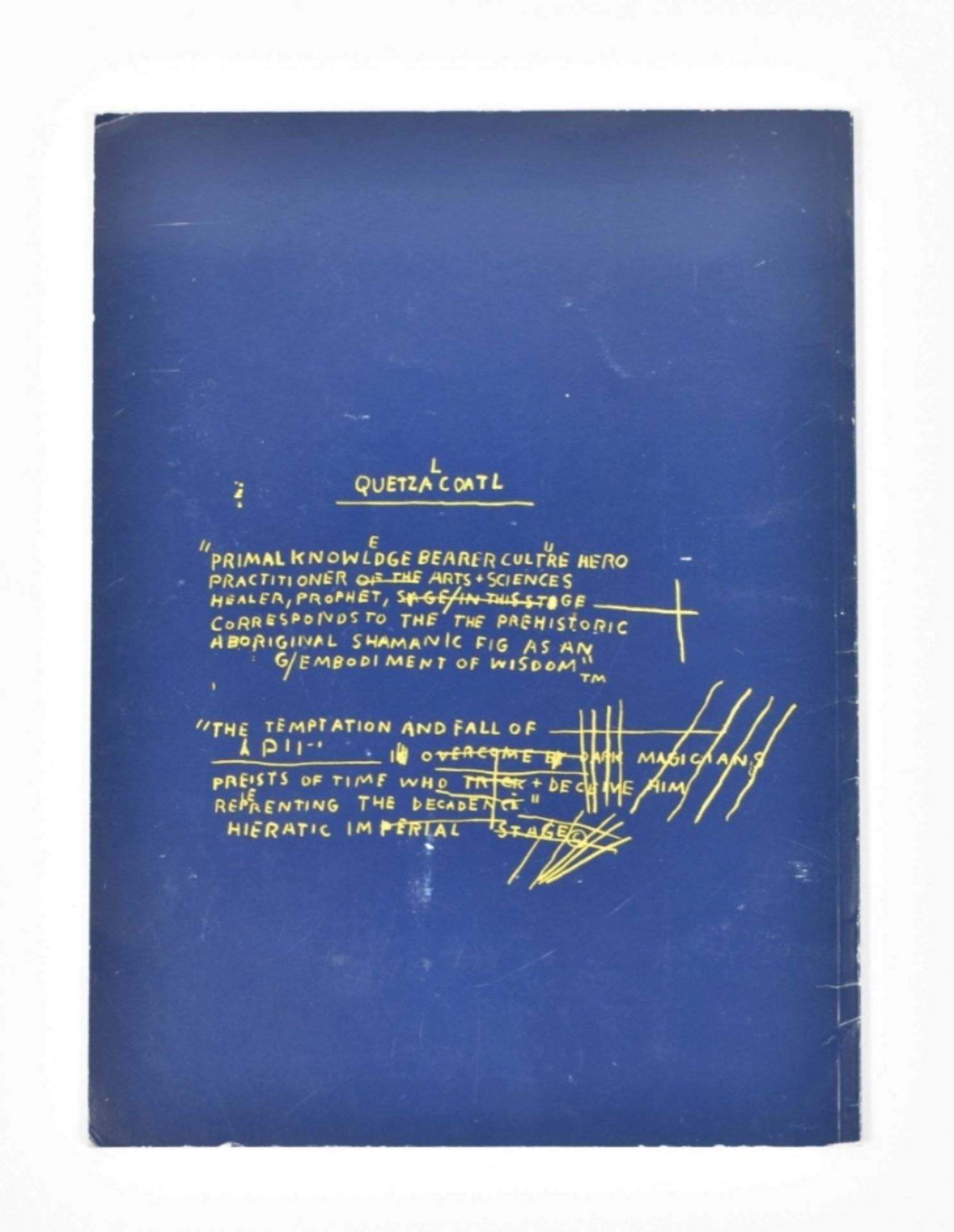 [s and up] Jean-Michel Basquiat, Paintings 1981-1984 with invitation card - Image 9 of 9