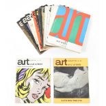 [s and 1970s] Art and artists, the first numbers of the glossy magazine for contemporary visual arts