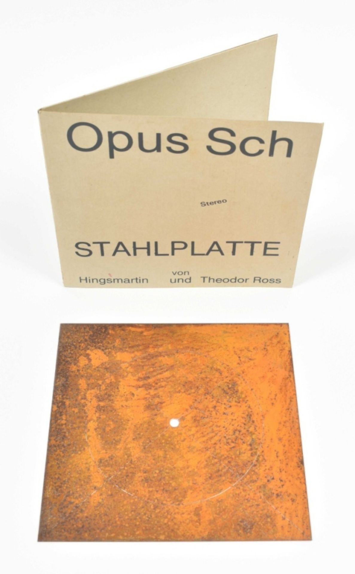[s and up] Hingstmartin & Theodor Ross, Opus Sch Stahlplatte